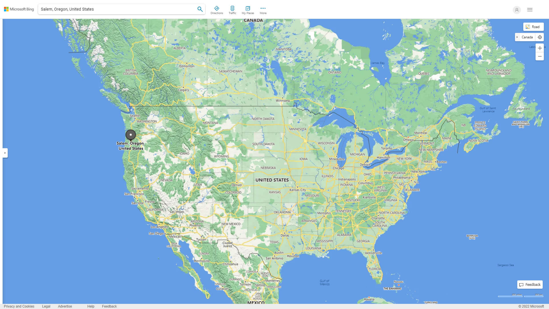 Where is Salem in the US
